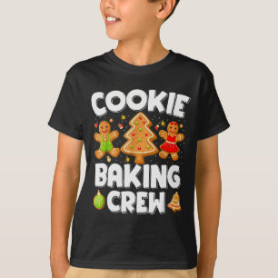 Camiseta Equipo de Horneado de Galletas Navideñas de Jengib