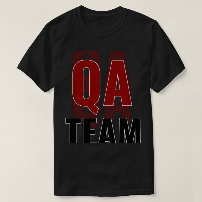 Camiseta equipo de ingeniería de qa (1) (Diseño del anverso)