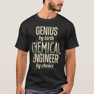 Camiseta Equipo de Ingeniería Química Genius