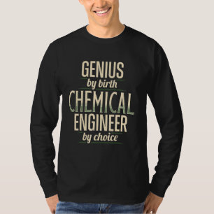 Camiseta Equipo de Ingeniería Química Genius