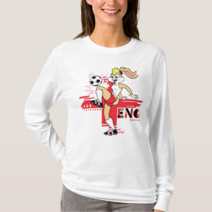 Camiseta Equipo de Inglaterra de fútbol gráfico de Lola Bun