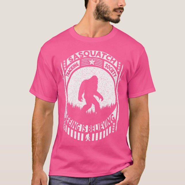 Camiseta Equipo de Investigación Bigfoot Cryptozoología Sen (Anverso)