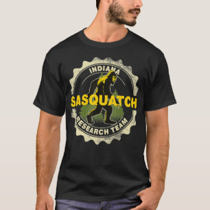 Camiseta Equipo de investigación Indiana Sasquatch Bigfoot 
