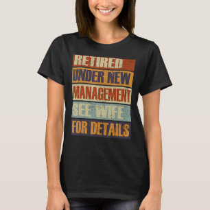 Camiseta Equipo De Jubilación Hombres Papá Retirando Humor
