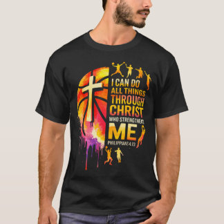 Camiseta Equipo de jugadores de baloncesto cristiano hombre