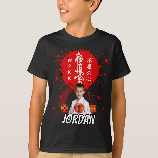 Camiseta Equipo de Karate Kyokushin  (Anverso)