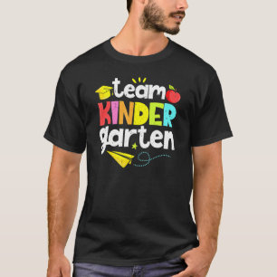 Camiseta Equipo de kindergarten de niños de equipo de profe