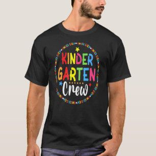 Camiseta Equipo de kindergarten feliz primer día escolar de