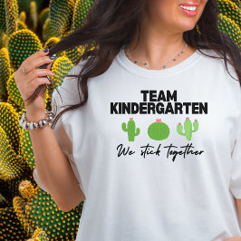 Camiseta Equipo de kindergarten Nos Juntamos Camisas de Mae