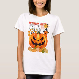 Camiseta Equipo de la calle Halloween Boo Funny y una camis