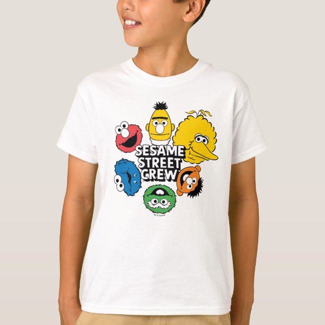 Camiseta Equipo de la Calle Sésamo (Anverso)
