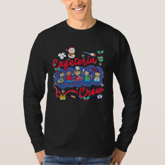 Camiseta Equipo de la Escuela de navidades Cafeteria Crew K
