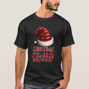 Camiseta Equipo de la familia de navidades Santa Búfalo Pla