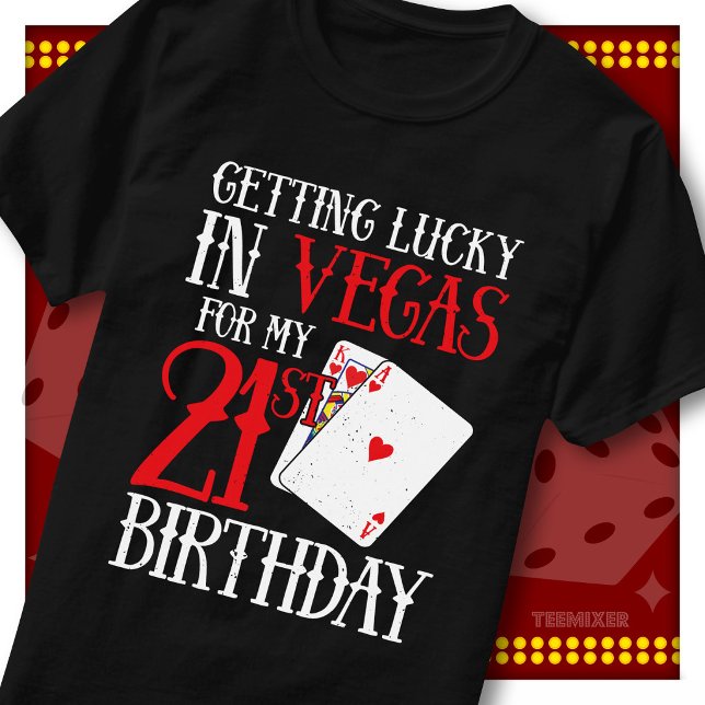 Camiseta Equipo de la fiesta de cumpleaños 21 de Getting Lu (Subido por el creador)