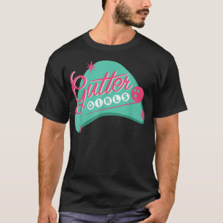 Camiseta Equipo de la Liga de Bowling de Chicas de Gutter p