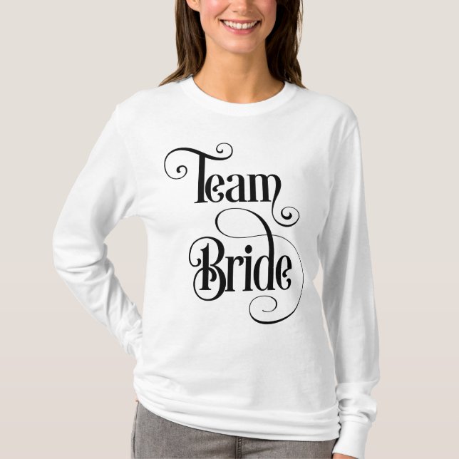 Camiseta Equipo de la Novia (Anverso)