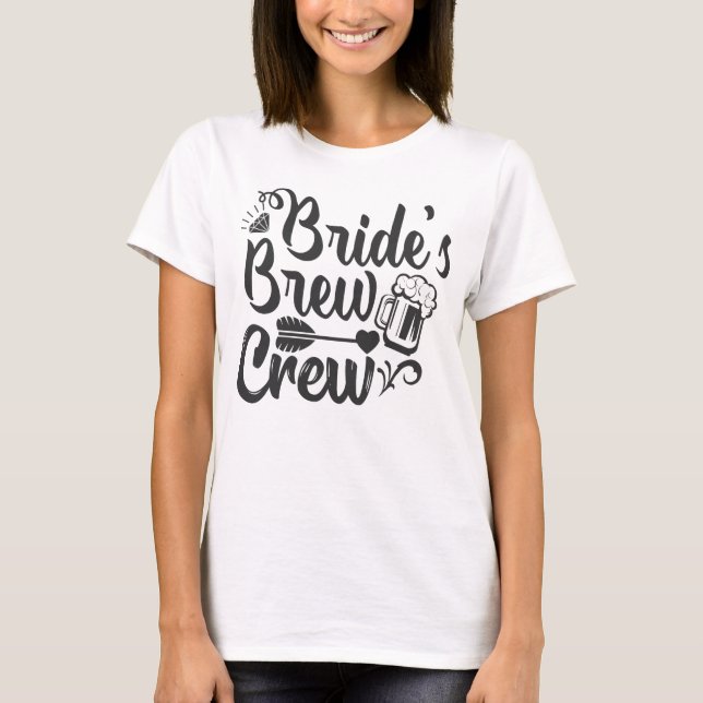 Camiseta Equipo de la Novia (Anverso)