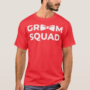 Camiseta Equipo de la novia del escuadrón del novio fiesta 
