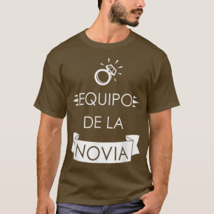 Camiseta Equipo de la Novia, Despedida de Soltera 