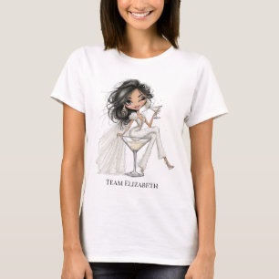 Camiseta Equipo de la Novia Despedida de Soltera Cuadrilla 