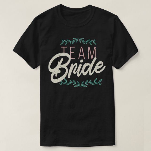 Camiseta Equipo de la novia Despedida de soltera Fiesta Bri (Diseño del anverso)