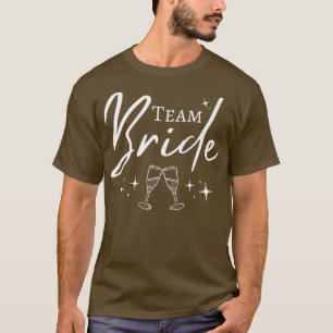 Camiseta Equipo de la Novia Divertido Set de Despedida de S