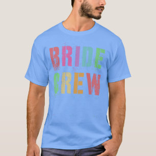 Camiseta Equipo de la novia, equipo de la fiesta de despedi