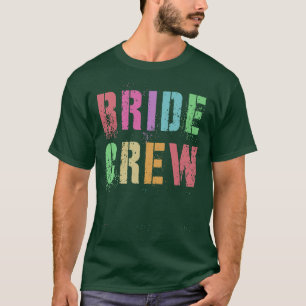 Camiseta Equipo de la novia, equipo de la fiesta de despedi