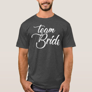 Camiseta Equipo de la Novia Fiesta de Boda y Despedida de S