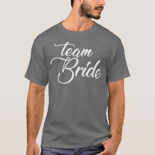 Camiseta Equipo de la Novia Fiesta de Boda y Despedida de S