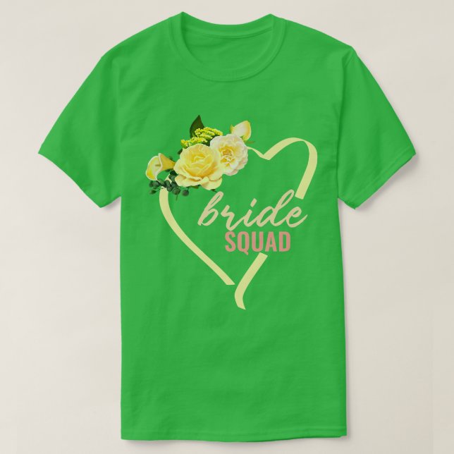 Camiseta Equipo de la Novia Fiesta de Despedida de Soltera  (Diseño del anverso)