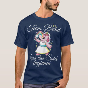 Camiseta Equipo de la Novia JGA Mujer Despedida de Soltera