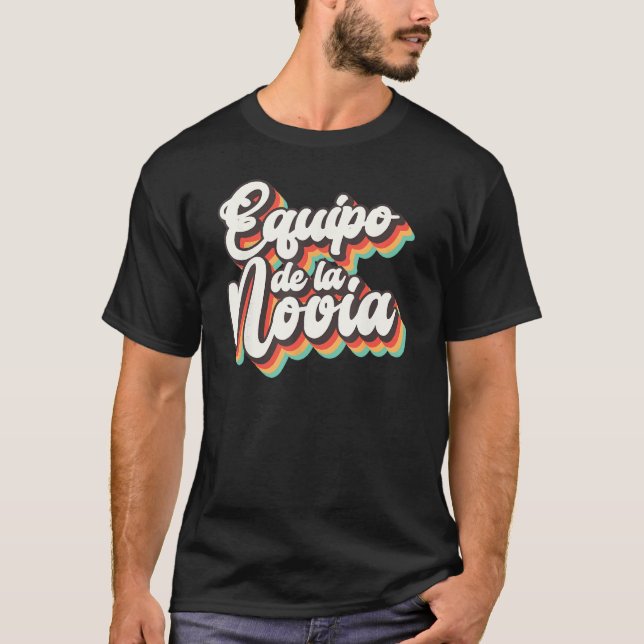 Camiseta Equipo de la Novia Team Bride Despedida de soltera (Anverso)