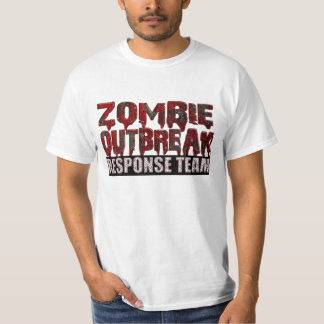 Camiseta Equipo de la respuesta del brote del zombi