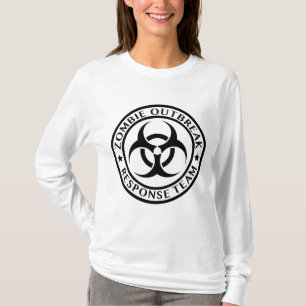 Camiseta Equipo de la respuesta del brote del zombi