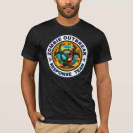 Camiseta Equipo de la respuesta del brote del zombi de