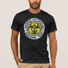 Camiseta Equipo de la respuesta del brote del zombi de