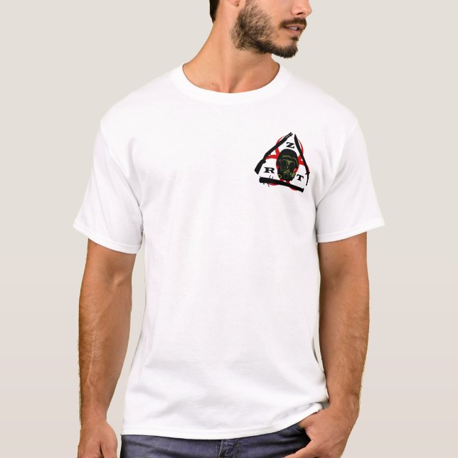 Camiseta Equipo de la respuesta del zombi (Anverso)