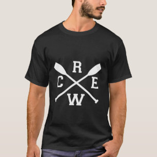 Camiseta Equipo De La Tripulación Cruzada De Oars Rowers En