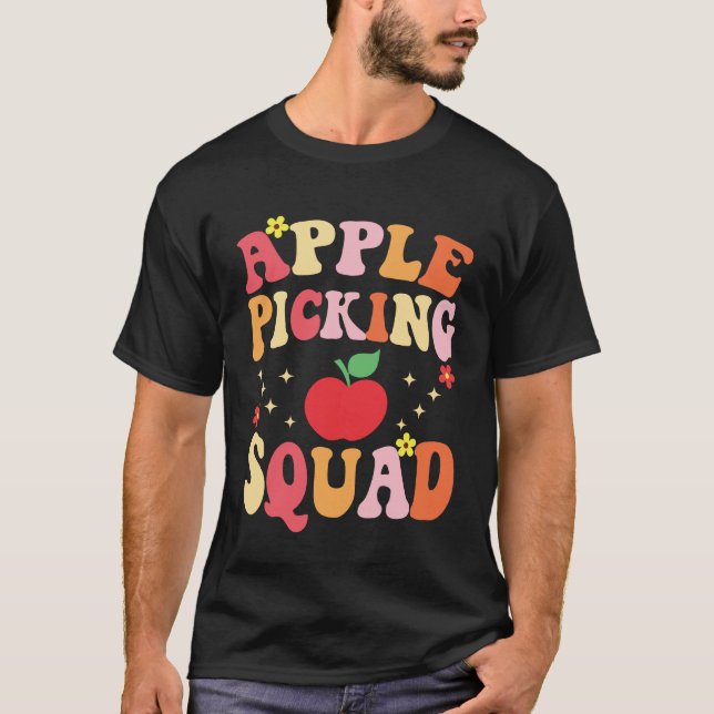 Camiseta Equipo de la tripulación de Apple Picking Squad (Anverso)