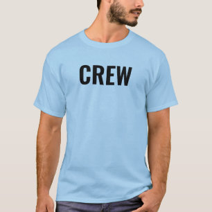 Camiseta Equipo de la tripulación de diseño de doble cara h