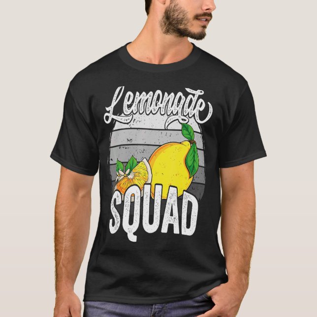 Camiseta Equipo de Lemonade Kids Lemonade Squad Lemon 2 (Anverso)