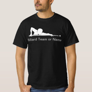 Camiseta Equipo de Liga de Billar Personalizado