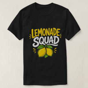 Camiseta Equipo de Limonada Diseño Divertido de Verano