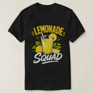 Camiseta Equipo de Limonada Gráfico de Cítrico de Verano Fr