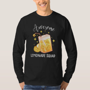 Camiseta Equipo de limonada impresionante Jugo de limón div