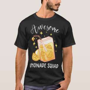 Camiseta Equipo de limonada impresionante Jugo de limón div