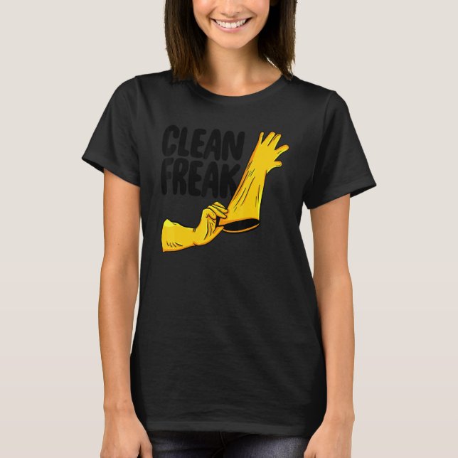 Camiseta Equipo de limpieza de mujeres limpiadoras y limpia (Anverso)