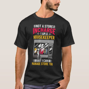 Camiseta Equipo de limpieza limpiador de ropa de casa Casa