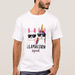 Camiseta Equipo de Llamacorn divertido Unicornio Llama Equi